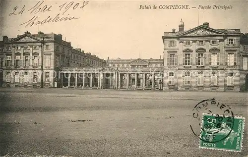 AK / Ansichtskarte Compiegne_Oise Facade Principale Compiegne Oise