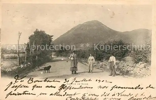 AK / Ansichtskarte Le_Puy_de_Dome Landschaftspanorama Le_Puy_de_Dome