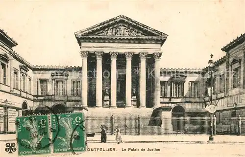 AK / Ansichtskarte Montpellier_Herault Le Palais de Justice Montpellier Herault