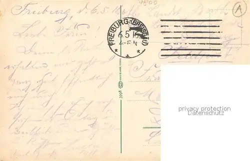 AK / Ansichtskarte Freiburg_Breisgau Muenster Freiburg Breisgau