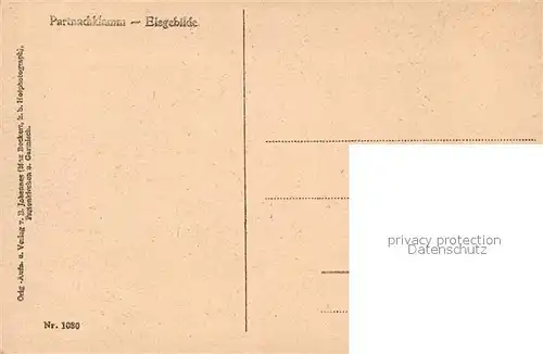 AK / Ansichtskarte Garmisch Partenkirchen Eisgebilde in der Partnachklamm Garmisch Partenkirchen