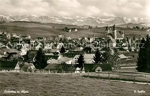 AK / Ansichtskarte Lindenberg_Allgaeu Panorama Lindenberg Allgaeu