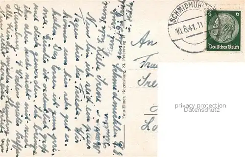 AK / Ansichtskarte Schmidmuehlen Panorama Schmidmuehlen