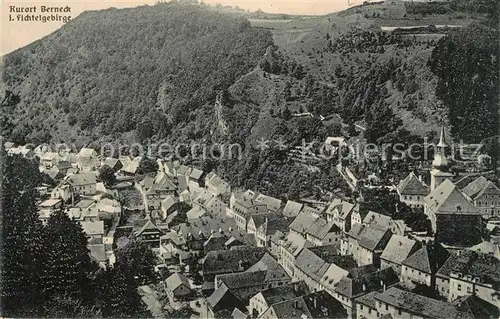 AK / Ansichtskarte Berneck_Fichtelgebirge Panorama Berneck Fichtelgebirge