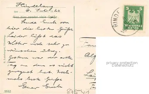 AK / Ansichtskarte Hindelang mit Iseler Rauhorn und Kugelhorn Hindelang