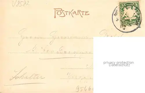 AK / Ansichtskarte Berneck_Fichtelgebirge Panorama Berneck Fichtelgebirge