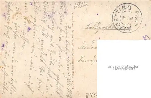 AK / Ansichtskarte Altoetting Kapellplatz und Basilika St Anna Altoetting