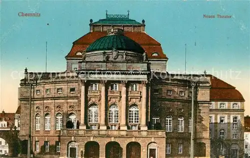 AK / Ansichtskarte Chemnitz Neues Theater Chemnitz
