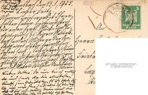 AK / Ansichtskarte Ansbach_Mittelfranken Panorama Ansbach Mittelfranken