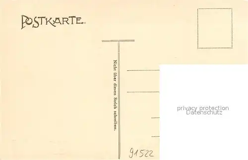 AK / Ansichtskarte Ansbach_Mittelfranken St Gumbertuskirche Ansbach Mittelfranken