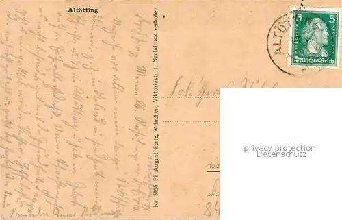 AK / Ansichtskarte Altoetting Panorama Altoetting