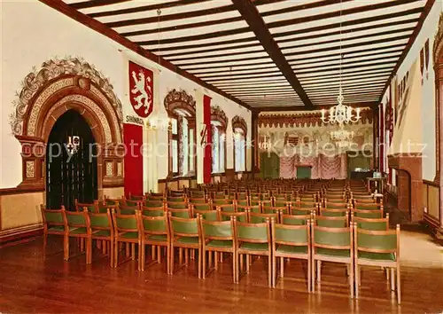 AK / Ansichtskarte Heppenheim_Bergstrasse Kurmainzer Amtshof Kurfuerstensaal Heppenheim_Bergstrasse