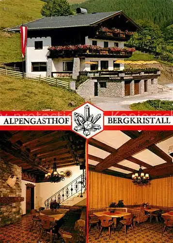 AK / Ansichtskarte Bramberg_Wildkogel Alpengasthof Bergkristall Bramberg Wildkogel