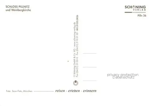 AK / Ansichtskarte Pillnitz Schloss Weinbergkirche Pillnitz