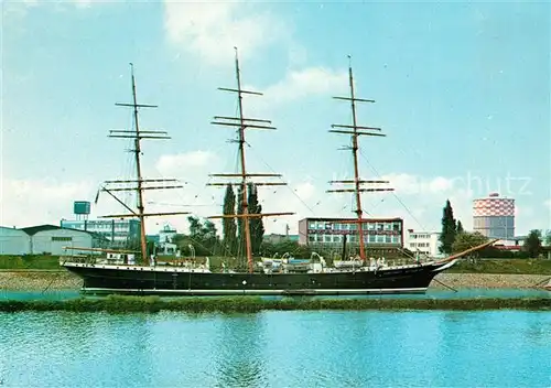 AK / Ansichtskarte Segelschiffe Segelschulschiff Deutschland Bremen  Segelschiffe