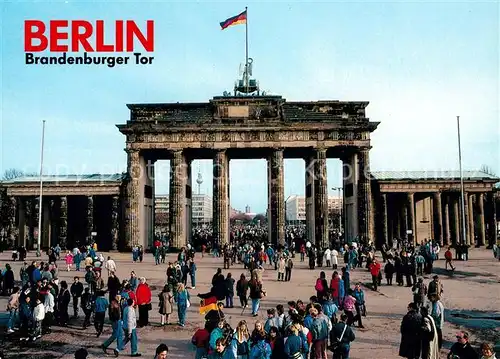 AK / Ansichtskarte Brandenburgertor Berlin  Brandenburgertor