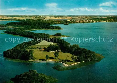 AK / Ansichtskarte Ploen_See Fliegeraufnahme Niedersaechs. Bauernhaus  Ploen_See