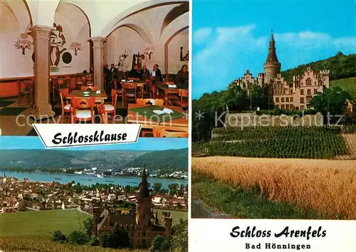 AK / Ansichtskarte Bad_Hoenningen Schloss Arenfels Bad_Hoenningen