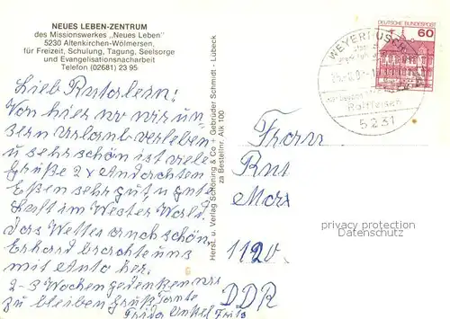 AK / Ansichtskarte Woelmersen Neues Leben Zentrum Woelmersen