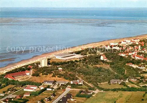 AK / Ansichtskarte Duhnen_Nordsee Fliegeraufnahme  Duhnen Nordsee