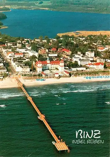 AK / Ansichtskarte Binz_Ruegen Fliegeraufnahme  Binz_Ruegen