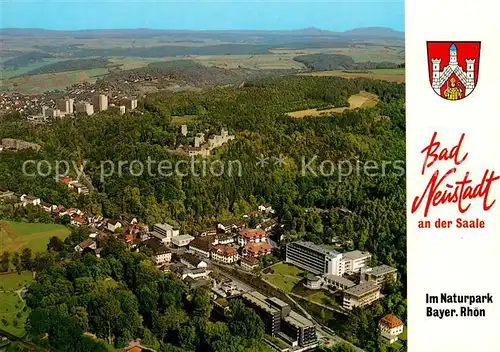 AK / Ansichtskarte Bad_Neustadt Fliegeraufnahme Bad_Neustadt