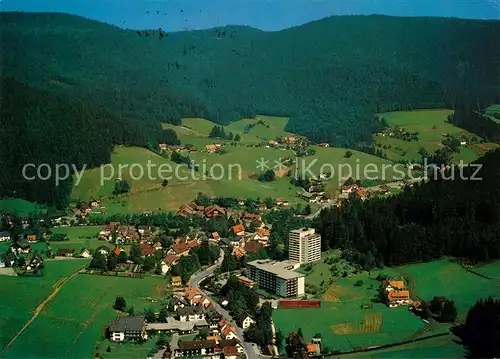 AK / Ansichtskarte Baiersbronn_Schwarzwald Fliegeraufnahme Appartement Kurhaus Obertal Baiersbronn Schwarzwald