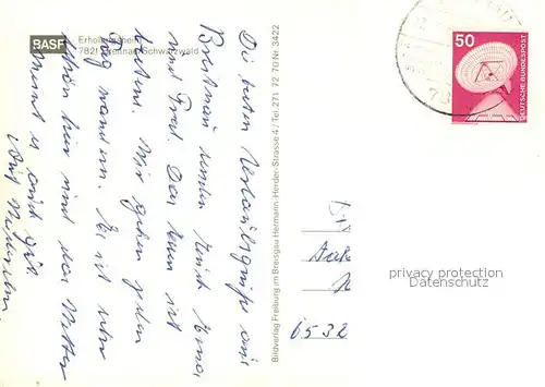 AK / Ansichtskarte Breitnau BASF Erholungsheim Landschaftspanorama Schwarzwald Breitnau