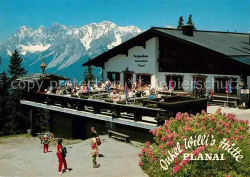 AK / Ansichtskarte Schladming_Obersteiermark Berggasthaus Tauernblick Planai Alpenpanorama Schladming_Obersteiermark