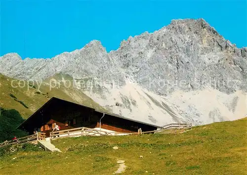 AK / Ansichtskarte Leutasch Wangalm im Gaistal Wettersteingebirge Leutasch