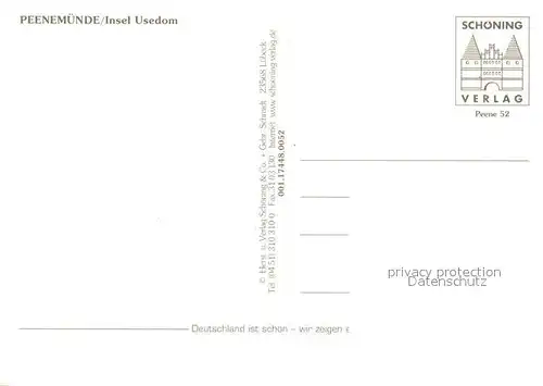 AK / Ansichtskarte Peenemuende Hafen Rakete Luftfahrtmuseum  Peenemuende