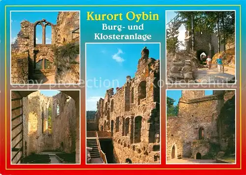 AK / Ansichtskarte Oybin Burg Klosteranlage Oybin