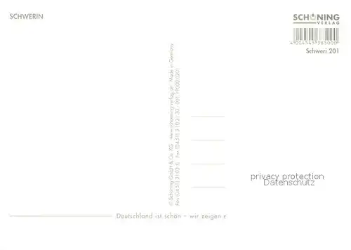 AK / Ansichtskarte Schwerin_Mecklenburg Schloss Dom Pfaffenteich Rathaus Schwerin_Mecklenburg