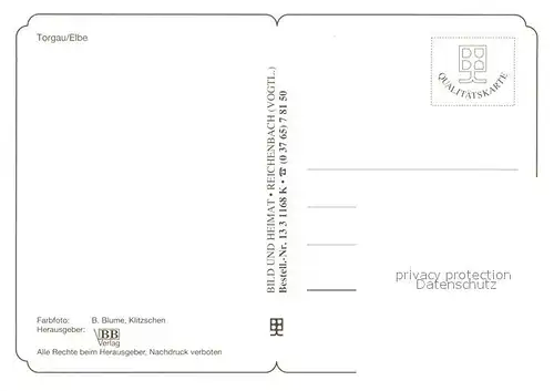 AK / Ansichtskarte Torgau Grosser Wendelstein Torgau