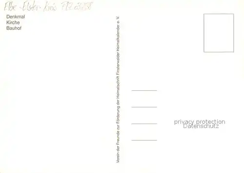 AK / Ansichtskarte Oppelhain Denkmal Kirche Bauhof Oppelhain