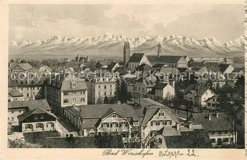 AK / Ansichtskarte Bad_Woerishofen Panorama Bad_Woerishofen