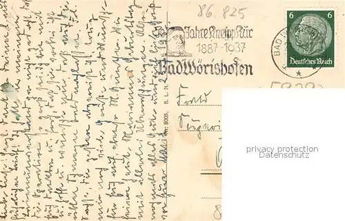 AK / Ansichtskarte Bad_Woerishofen Panorama Bad_Woerishofen