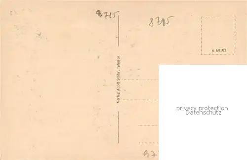AK / Ansichtskarte Iphofen Einersheimer Tor Iphofen