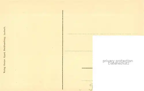 AK / Ansichtskarte Ansbach_Mittelfranken Chor an der Gumbertuskirche Ansbach Mittelfranken