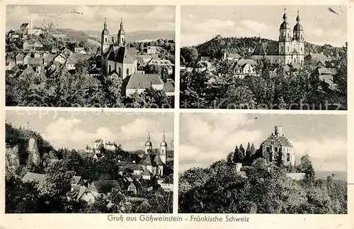 AK / Ansichtskarte Goessweinstein Teilansichten Goessweinstein