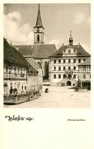 AK / Ansichtskarte Iphofen Ortsmotiv Iphofen