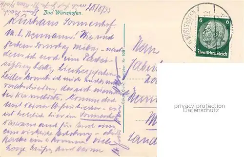 AK / Ansichtskarte Bad_Woerishofen Stadtblick Bad_Woerishofen