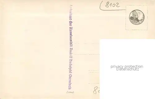 AK / Ansichtskarte Mittenwald_Bayern Hotel Post Mittenwald Bayern