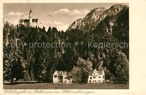 AK / Ansichtskarte Hohenschwangau Erholungsheim Bethanien Hohenschwangau