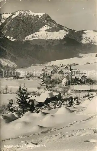 AK / Ansichtskarte Hinterstein_Bad_Hindelang Winteridyll Hinterstein_Bad_Hindelang
