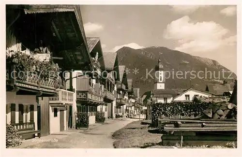 AK / Ansichtskarte Garmisch Partenkirchen Sonnenstrasse Garmisch Partenkirchen