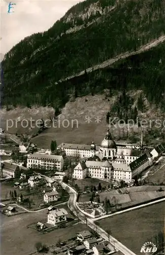 AK / Ansichtskarte Ettal Kloster Ettal Fliegeraufnahme Ettal
