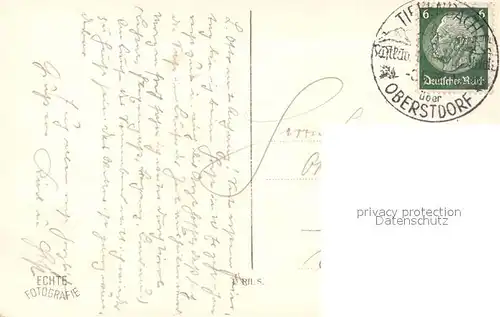 AK / Ansichtskarte Wasach_Oberstdorf Sanatorium Wasach Wasach_Oberstdorf