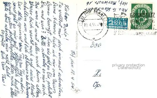 AK / Ansichtskarte Hof_Saale Theresienstein Postamt Hallenbad Ludwigstrasse Bahnhof Bismarckstrasse Hof_Saale