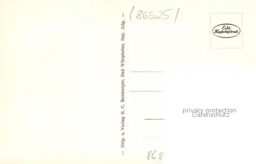 AK / Ansichtskarte Bad_Woerishofen Woerishofer Wassermaennle Bad_Woerishofen